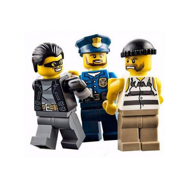Конструктор Bela Urban 10419 Полицейский отряд с собакой (аналог Lego City Police Dog Unit 60048) 250 деталей - фото 8 - id-p82864260