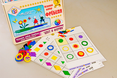 Игровой набор Фребеля "Цвет и форма" (серия "Эксперимент")