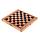 Набор игр в деревянной шкатулке: шашки+нарды, фото 3