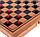 Набор игр в деревянной шкатулке: шашки+нарды, фото 4