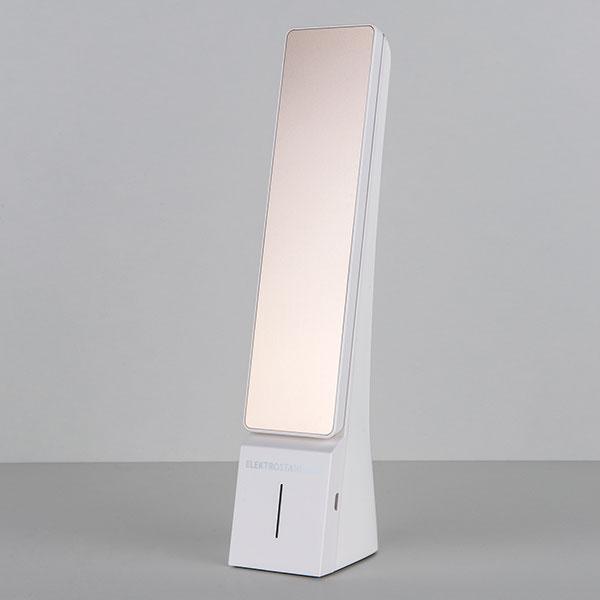 Настольный светодиодный светильник Desk белый/золотой (TL90450)