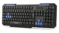 Клавиатура проводная мультимедийная Smartbuy ONE 221 USB черная (SBK-221U-K)