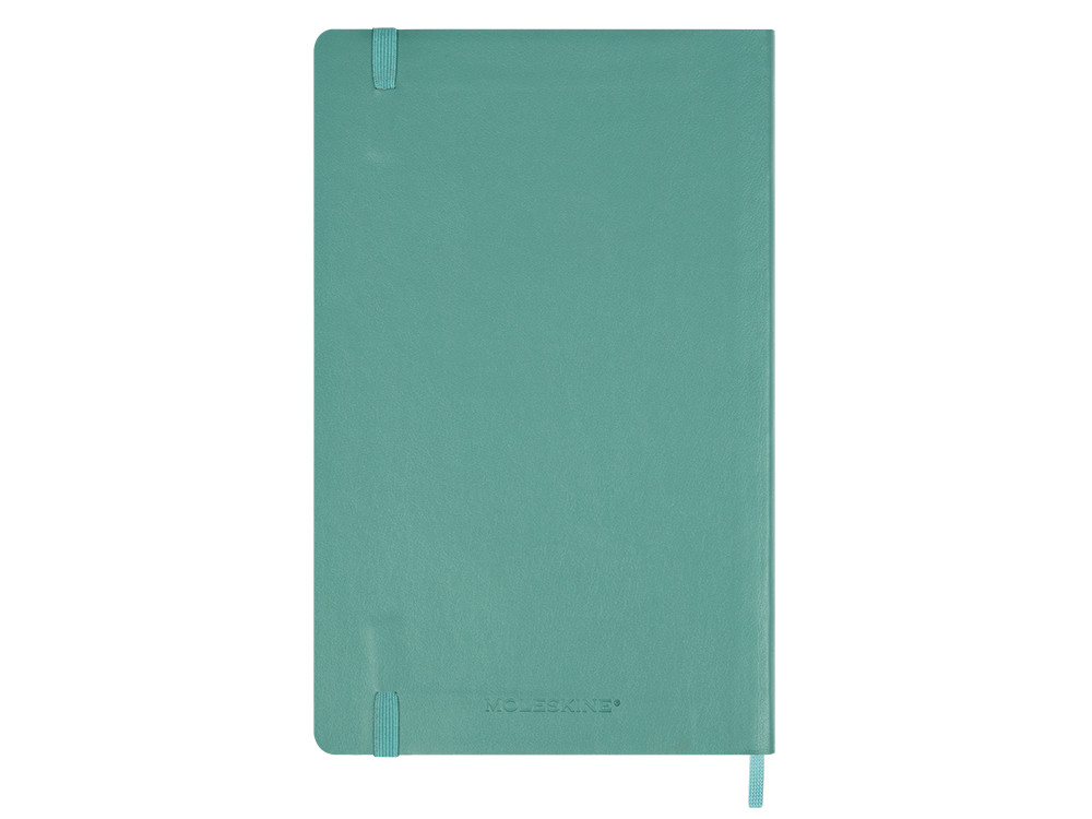 Записная книжка Moleskine Classic Soft (в линейку), Large (13х21см), морская волна - фото 5 - id-p82900640