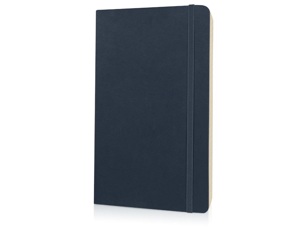 Записная книжка Moleskine Classic Soft (в линейку), Large (13х21см), сапфировый синий - фото 1 - id-p82900641