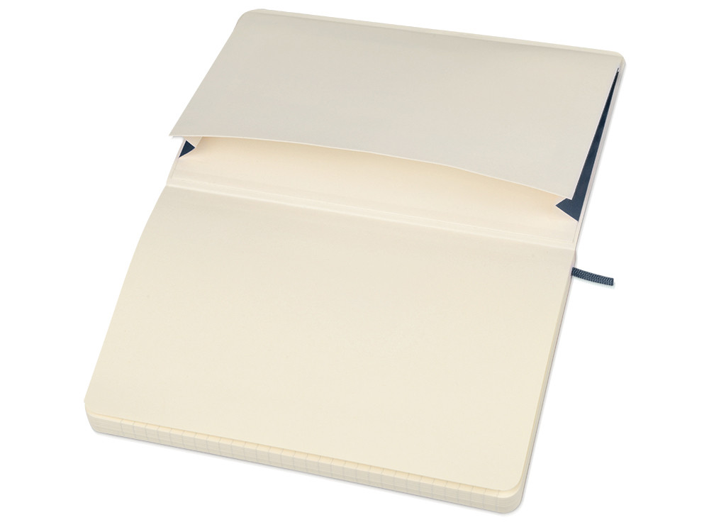 Записная книжка Moleskine Classic Soft (в линейку), Large (13х21см), сапфировый синий - фото 3 - id-p82900641