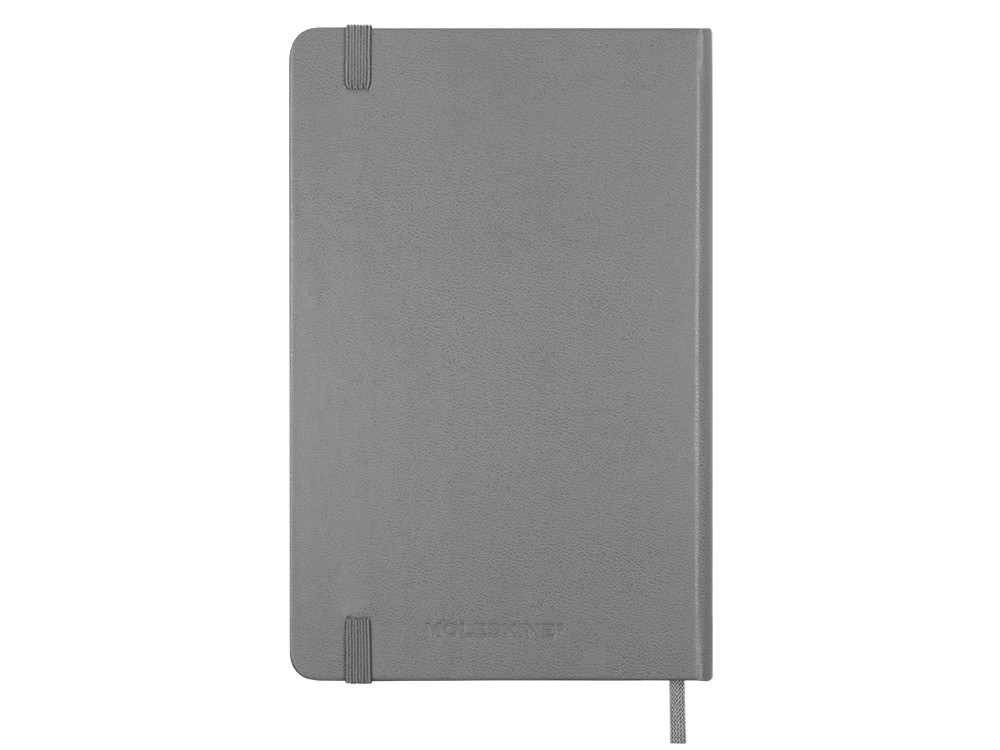 Записная книжка Moleskine Classic (в линейку) в твердой обложке, Medium (11,5x18 см), серый - фото 5 - id-p82900656