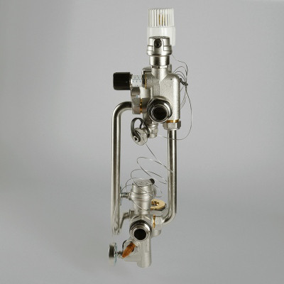 Насосно-смесительный узел с термоголовкой Valtec 180 мм - фото 2 - id-p82906125