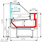 Холодильная витрина Полюс Palm 2 GC95 SM 1,2-1 (ВХС-1,2) 0...+7, фото 2