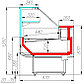 Холодильная витрина Полюс Palm 2 GC95 SM 2,0-1 (ВХС-2,0) 0...+7, фото 2