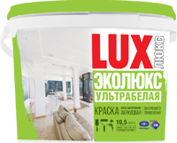 Краска водно-дисперсионная акриловая ЭКО "Люкс" 15 кг. белая (10,5 л.), фото 2