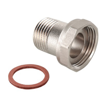 Полусгон прямой с накидной гайкой Valtec 1/2"x1/2"