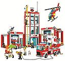 Конструктор 10831 / 6064 Bela Пожарная часть, аналог LEGO City (Лего Сити) 60110, фото 3