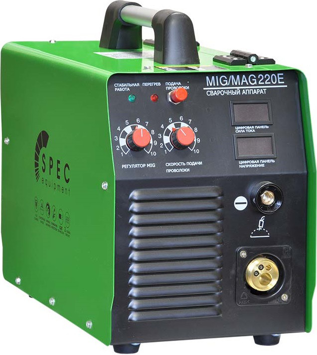 Аппарат сварочный (полуавтомат) SPEC MIG/MAG-220E