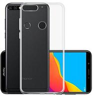 Чехол-накладка для Huawei Honor 7C Pro / Huawei Y7 2018 / Y7 Prime 2018 / Y7 Pro (силикон) прозрачн.