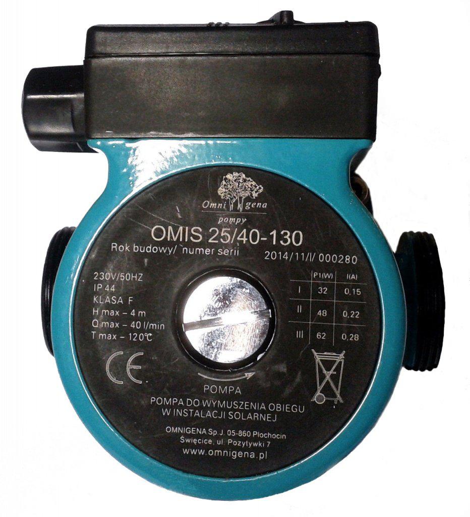 Циркуляционный насос Omnigena OMIS 25-40/130 - фото 1 - id-p76586296