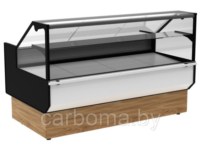 Холодильная витрина Carboma Palm 2 KombiLux / INOX GC95 SM 2,0-1 (ВХС-2,0) 0...+7
