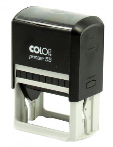 Автоматическая оснастка Colop 55 для клише штампа 60*40 мм, корпус черный - фото 1 - id-p53929755