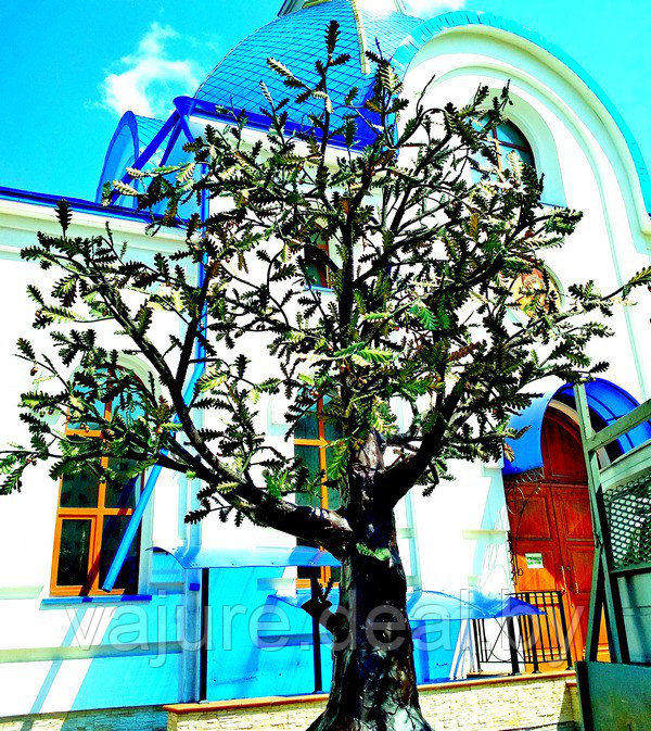 Кованое декоративное дерево "Дуб". - фото 1 - id-p82953970