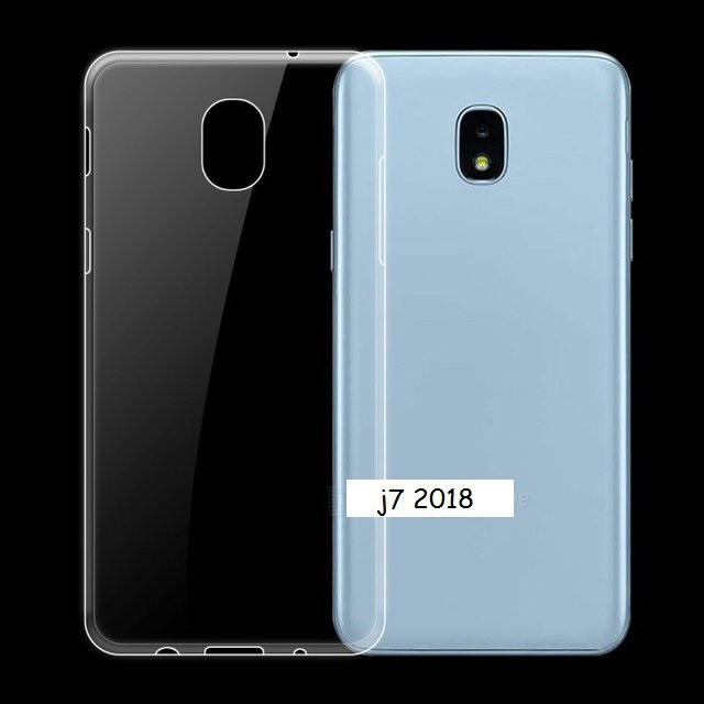 Чехол-накладка для Samsung Galaxy J7 (2018) (силикон) прозрачный