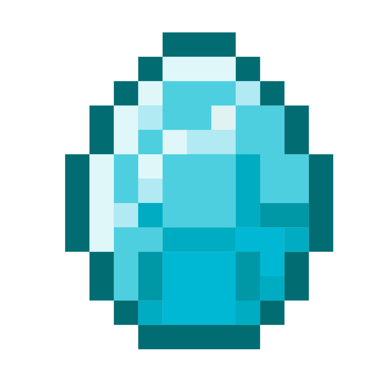 Часы настольные пиксельные "Алмаз!" (Minecraft Diamond!), с подсветкой - фото 5 - id-p77702134