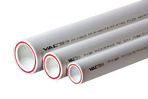 Полипропиленовая труба армированная стекловолокном Valtec PP-FIBER PN 20 40 - фото 1 - id-p83002189