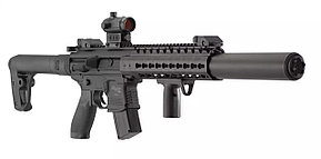 Пневматическая винтовка Sig Sauer MCX BLK-R 4,5 мм
