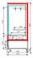 Витрина холодильная пристенная Carboma Cube Flesh FC20-08 VV 1,0-3 X7 0430 (-5…+5), фото 2