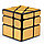 Зеркальный Кубик-головоломка Колесо, Золото, фото 2