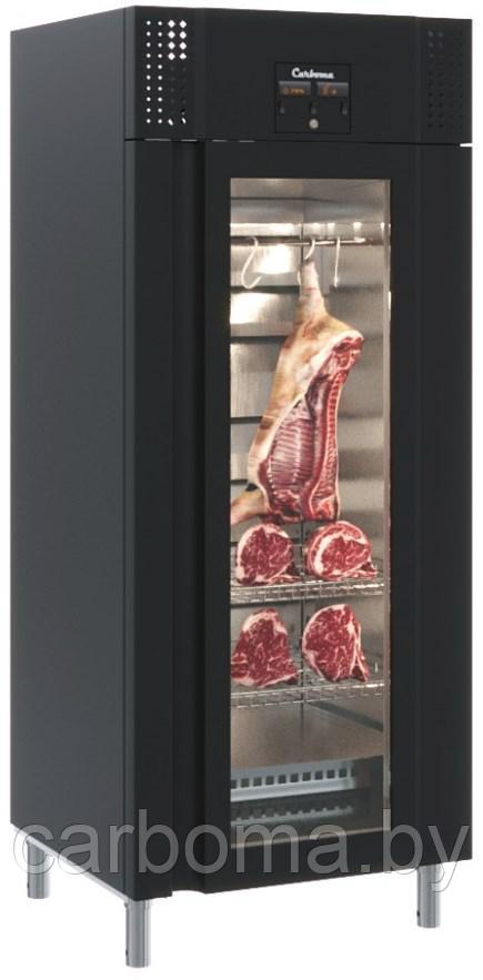Шкаф холодильный Carboma PRO M700GN-1-G-MHC 9005 (+1...+12) со средним уровнем контроля влажности - фото 5 - id-p83166070