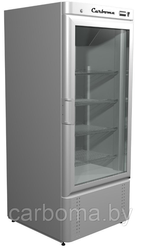 Шкаф холодильный Сarboma INOX R700С (стекло) +1...+12 - фото 1 - id-p83286487