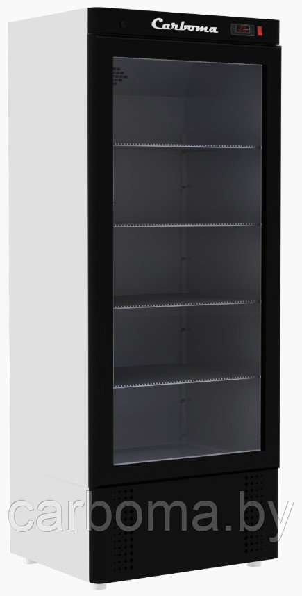 Шкаф холодильный Сarboma INOX R700С (стекло) +1...+12 - фото 5 - id-p83286487