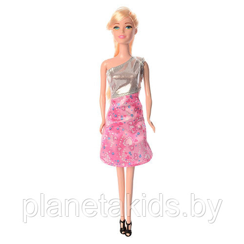 Кукла типа Barbie Барби с машиной Кабриолет (свет, звук) 6633 - фото 2 - id-p83293911