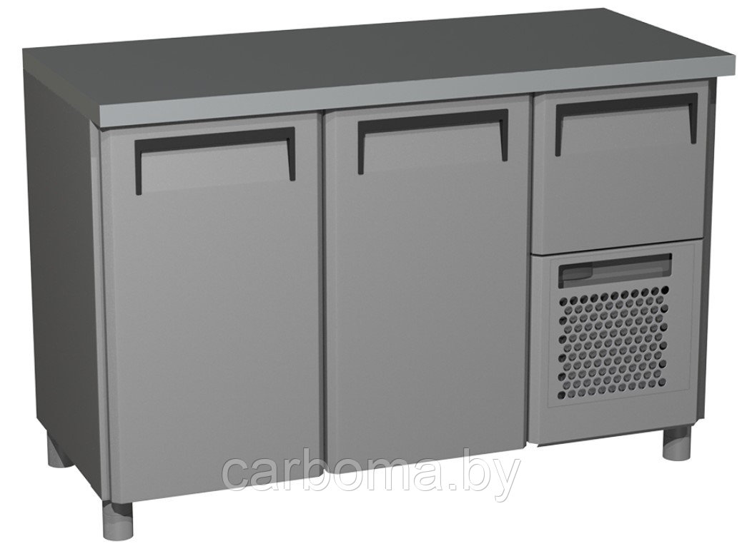 Холодильный стол INOX BAR T57 M2-1 0430 (BAR-250 Сarboma) 0…+7