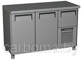Холодильный стол INOX BAR T57 M2-1 0430 (BAR-250 Сarboma) 0…+7