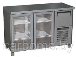 Холодильный стол INOX BAR T57 M2-1-G 0430 (BAR-250С Сarboma) 0 +7 - фото 1 - id-p83295494