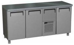 Холодильный стол Carboma INOX BAR T57 M3-1 (BAR-360) 0…+7