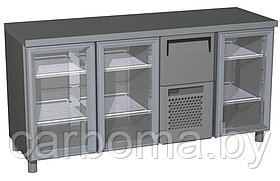 Холодильный стол INOX BAR T57 M3-1-G 0430 (BAR-360С Сarboma) 0…+7