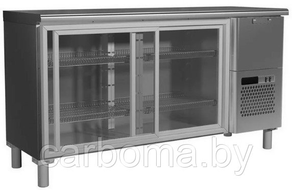 Холодильный стол INOX BAR T57 M2-1-C 0430 (BAR-360К Сarboma) +1…+12