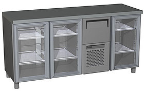 Холодильный стол Carboma INOX BAR T57 M3-1-G X7 (BAR-360С) 0…+7