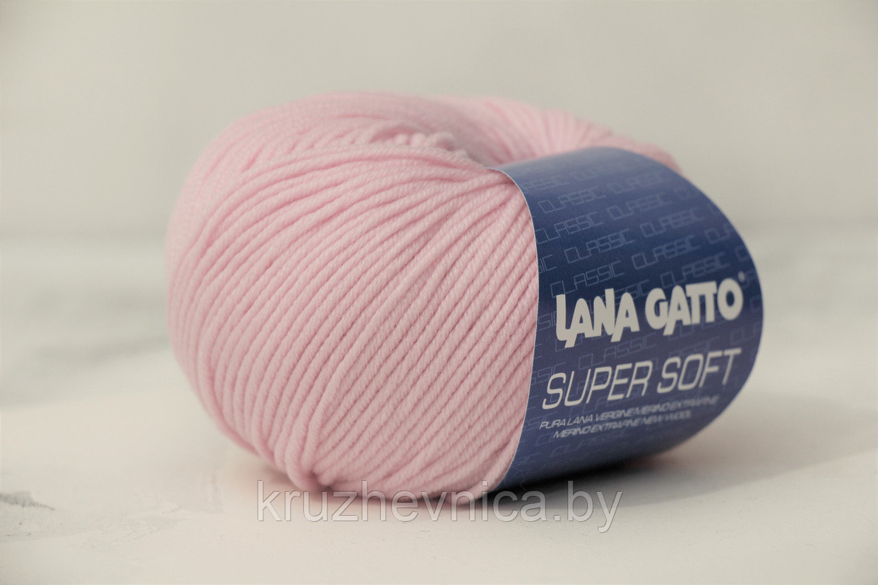 Пряжа Lana Gatto Super Soft (100% мериносовая шерсть), 50г/125 м, цвет 5284