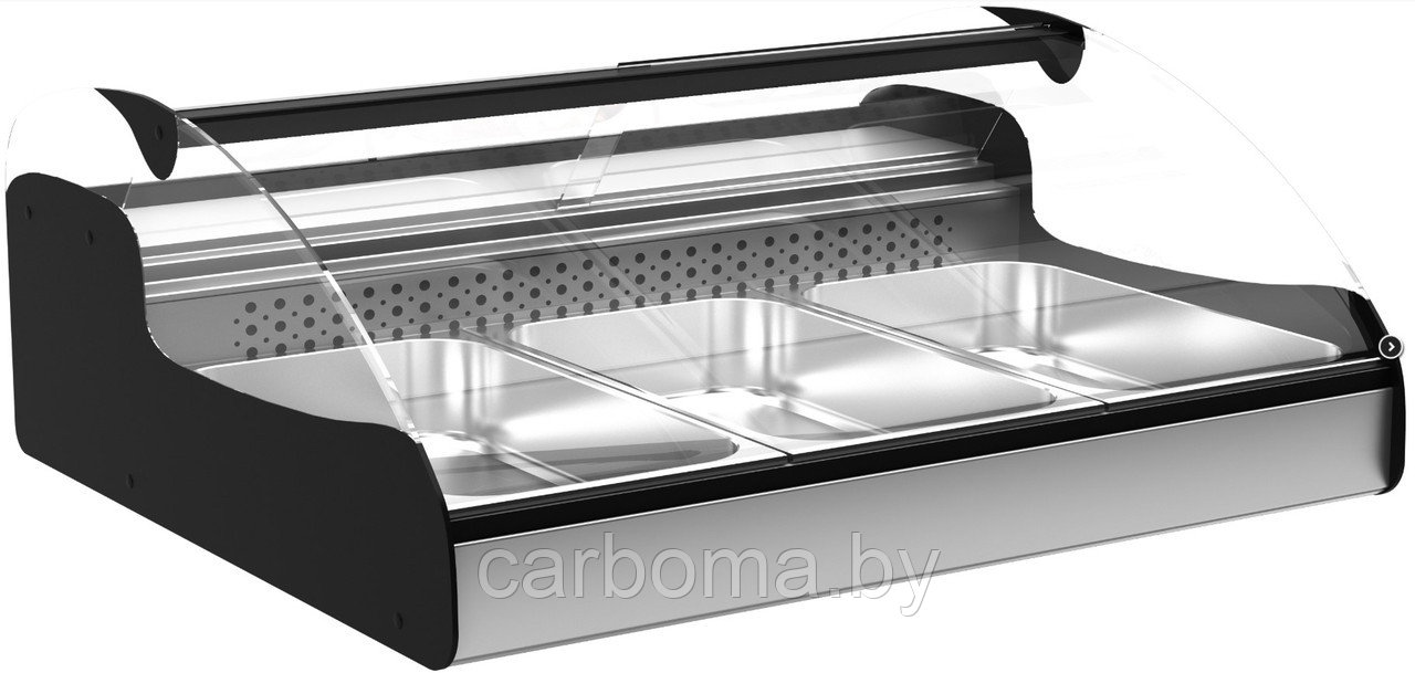 Витрина настольная Carboma ARGUS XL Техно А89 SV 1,0-1 (ВХСр-1,0) -5…+5