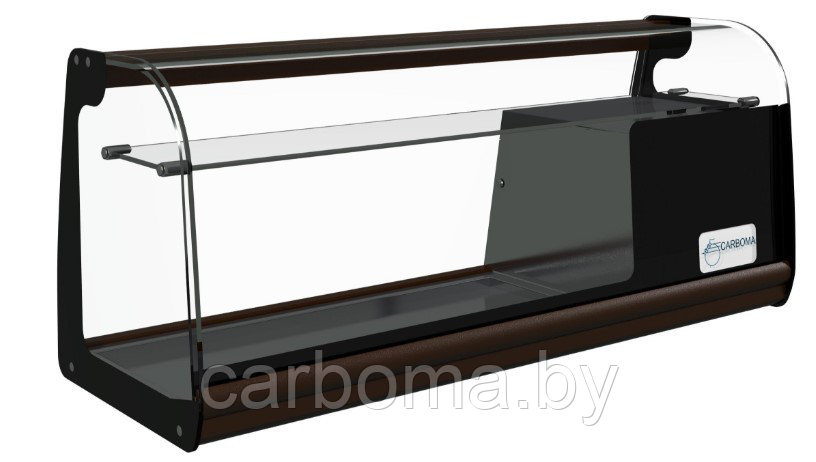 Витрина настольная Carboma BAR A37 SM 1,8-11 (ВХСв-1,8 XL) 0…+8