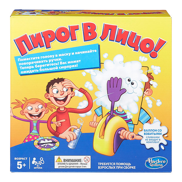 Hasbro Other Games B7063 Настольная игра Пирог в лицо