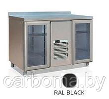 Холодильный стол T70 M2-1-G 9006/9005 (2GNG/NT Полюс) 0…+7
