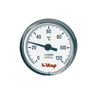 Термометр осевой 3/8" х 40 мм Itap 493 (80°С)