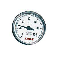 Термометр осевой 1/2" х 63 мм Itap 493 (120°С)
