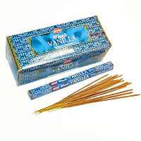 Благовония Ваниль натуральные (HEM Flora Vanilla), 8шт позитивная энергия