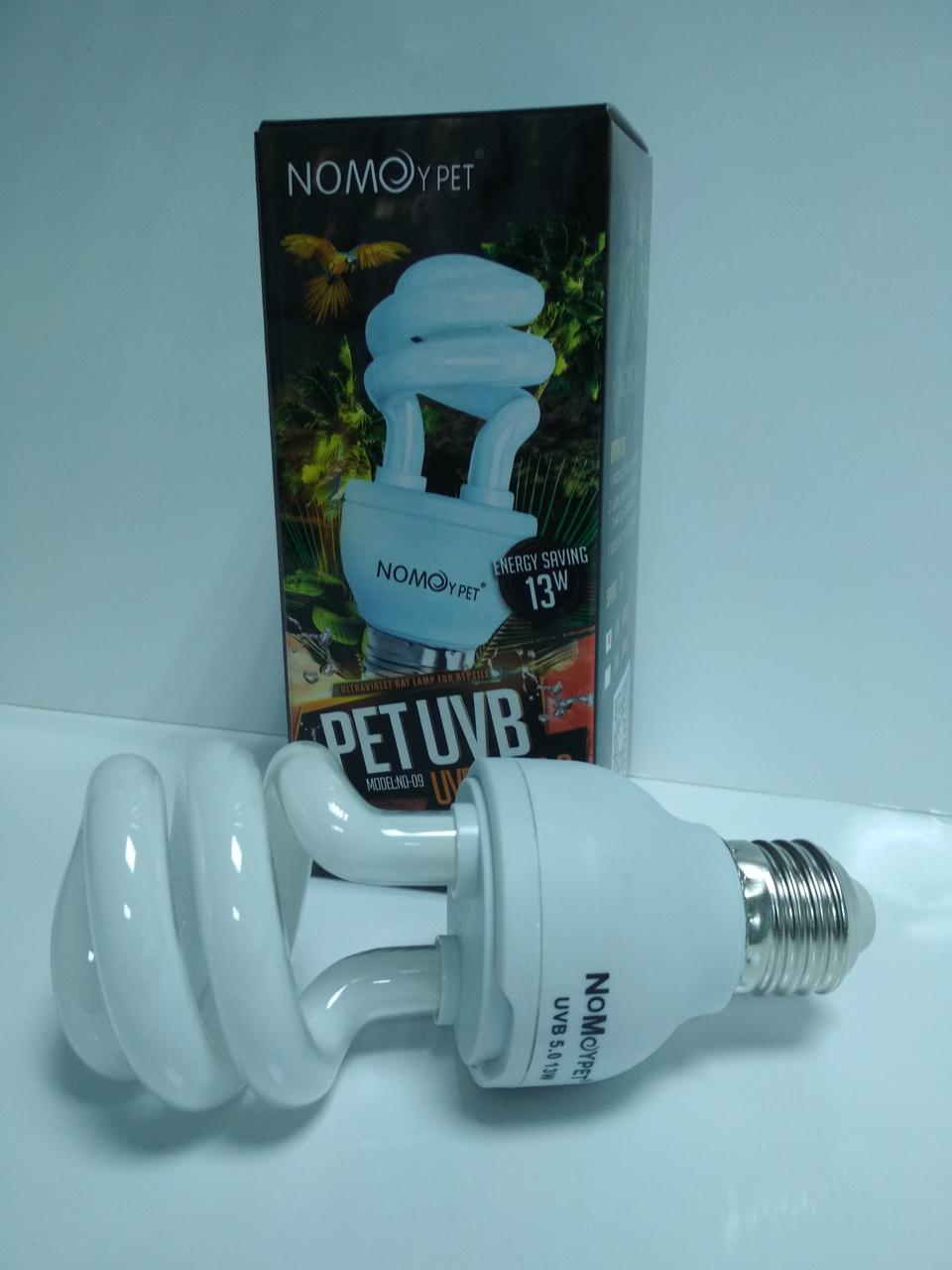 Ультрафиолетовая лампа UVB 5.0 Nomoypet для водных черепах. 13Вт водных черепах. - фото 2 - id-p83424207