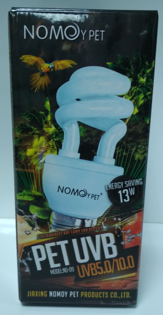 Ультрафиолетовая лампа UVB 5.0 Nomoypet для водных черепах. 13Вт водных черепах. - фото 4 - id-p83424207