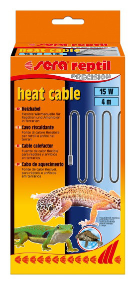 Sera Reptil Heat Cable 15 Вт - нагревательный кабель для террариума - фото 1 - id-p83428140